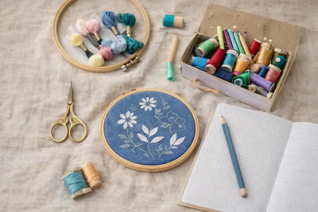 Recursos para bordar más allá de la puntada